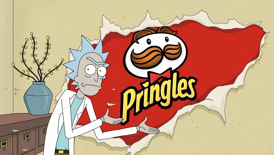 Pringles Rick and Morty Commercial
