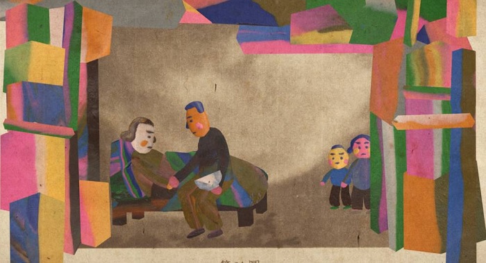 Silver Bird and Rainbow Fish