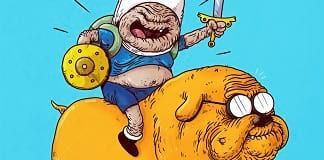 Personajes animados y envejecidos