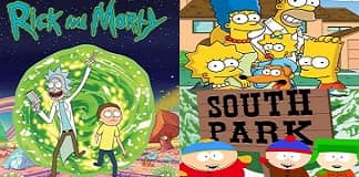 Las 50 series de animación más populares