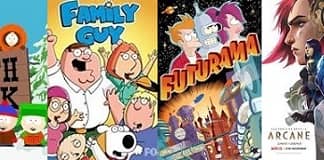 Las series de animación para adultos más populares